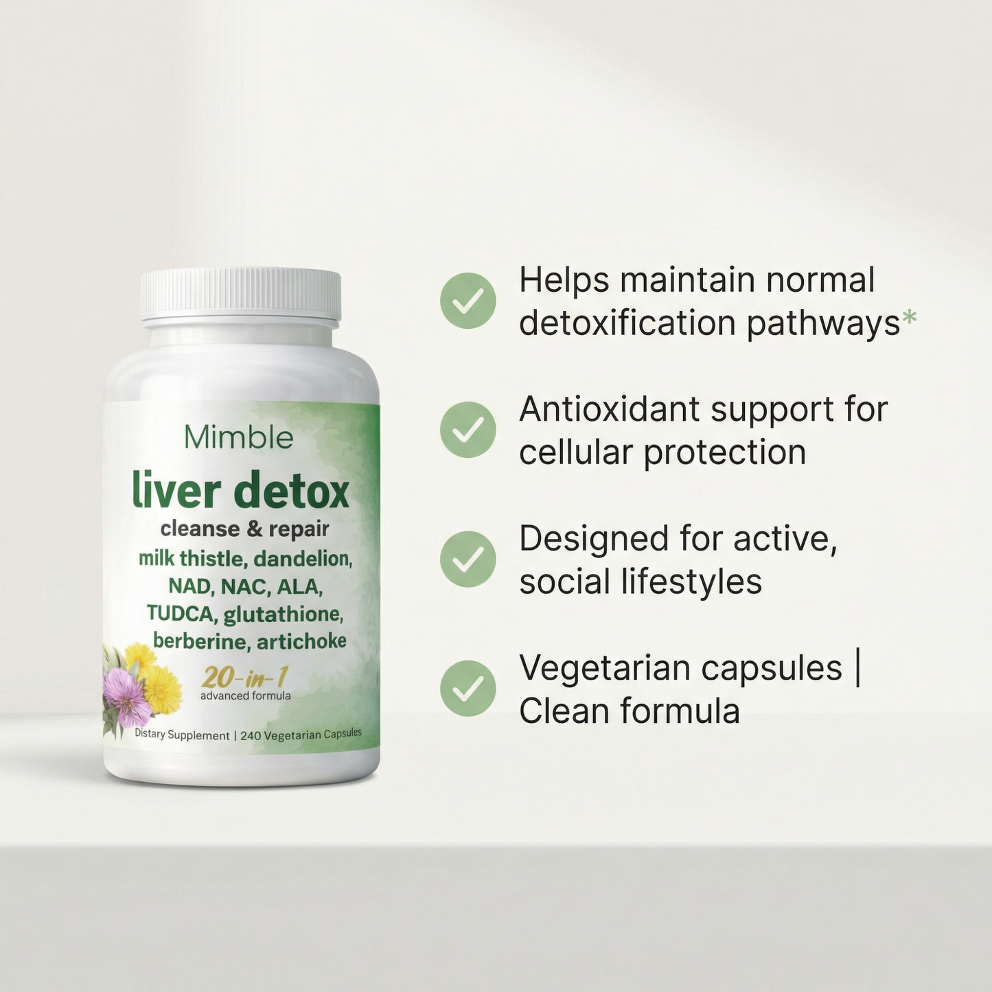 Mimble™ Daily Liver Defense + Detox Support