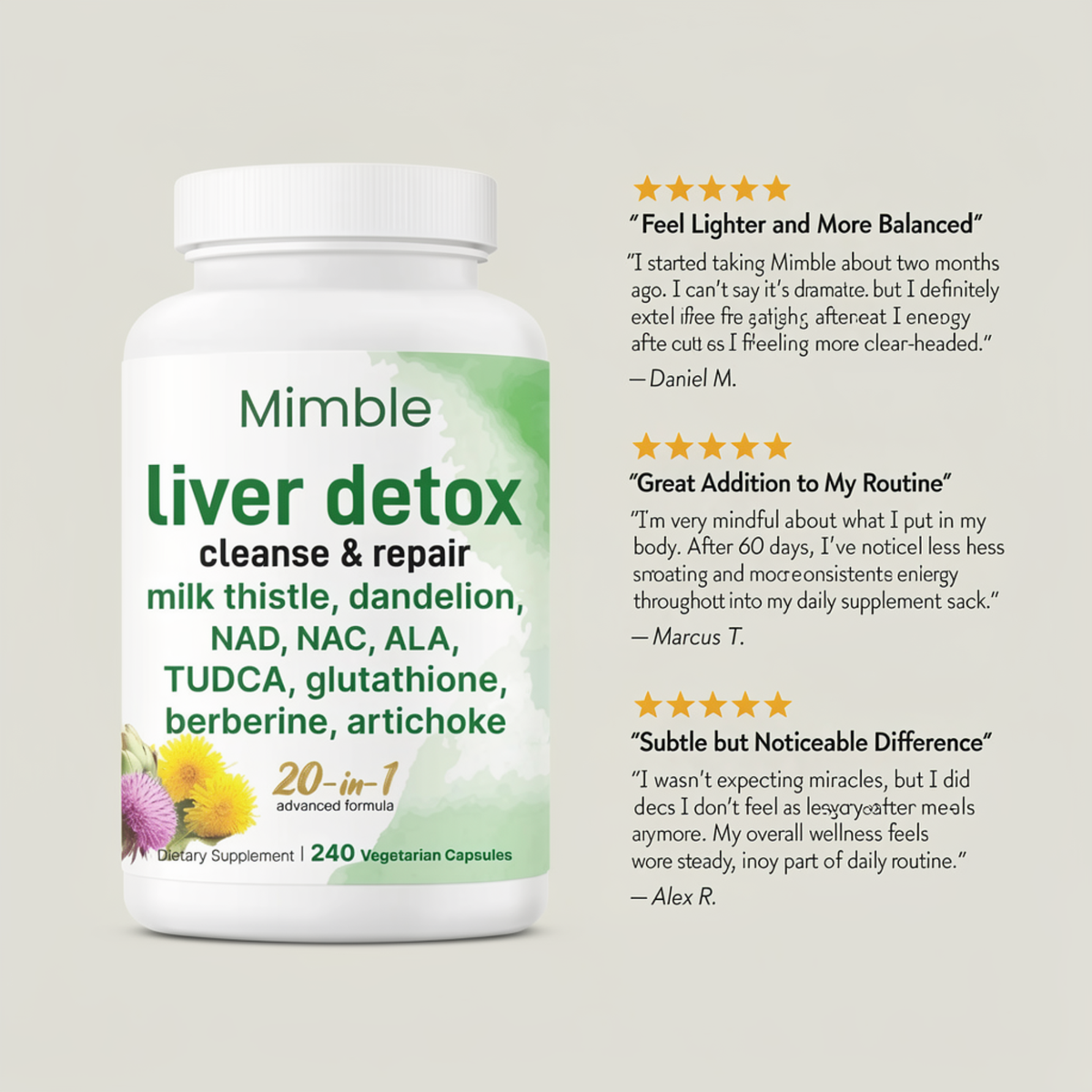 Mimble™ Daily Liver Defense + Detox Support