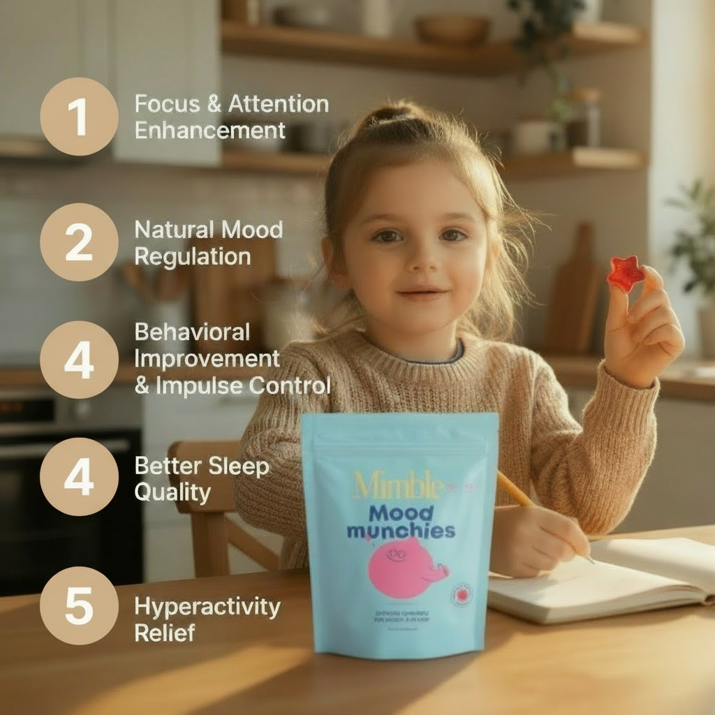 Mimble Mood Balance Saffron Gummies