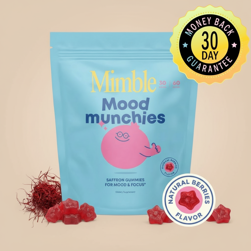 Mimble Mood Balance Saffron Gummies