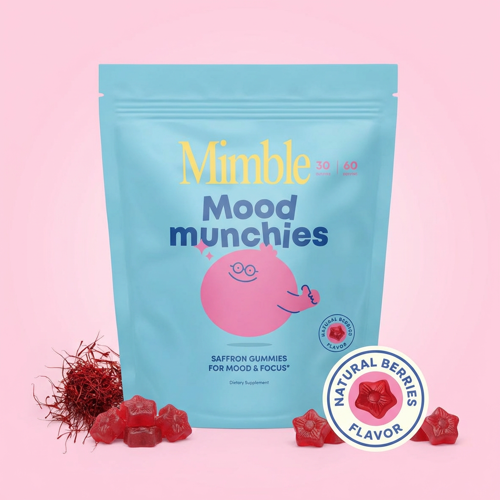 Mimble Mood Balance Saffron Gummies