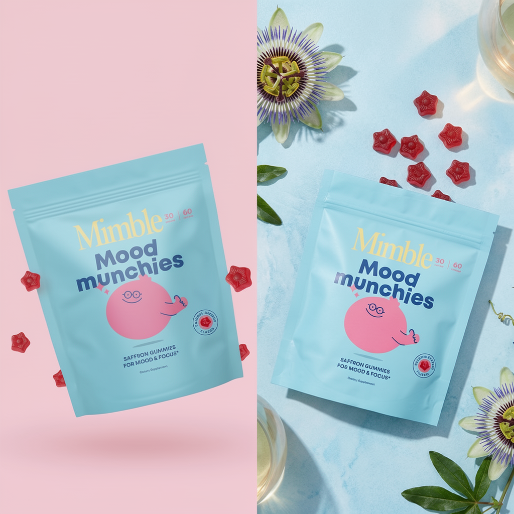 Mimble Mood Balance Saffron Gummies